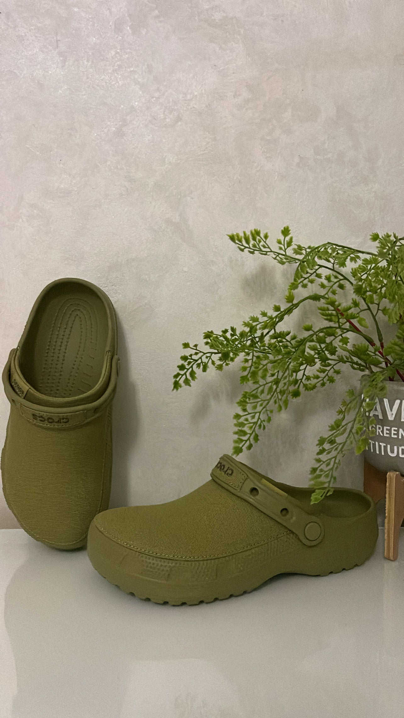 Classic Crafted clog vert