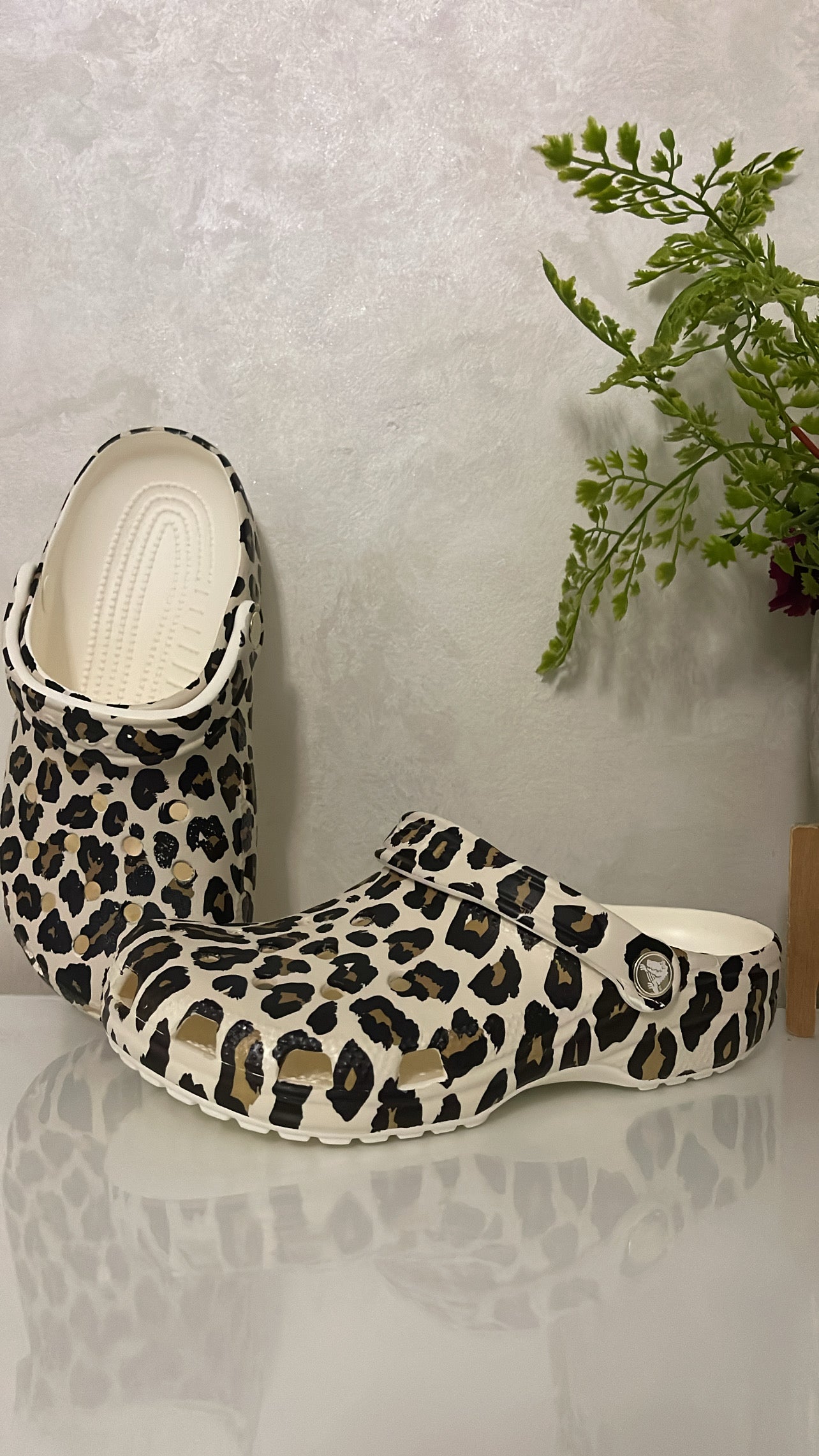 Leopard Classic clog